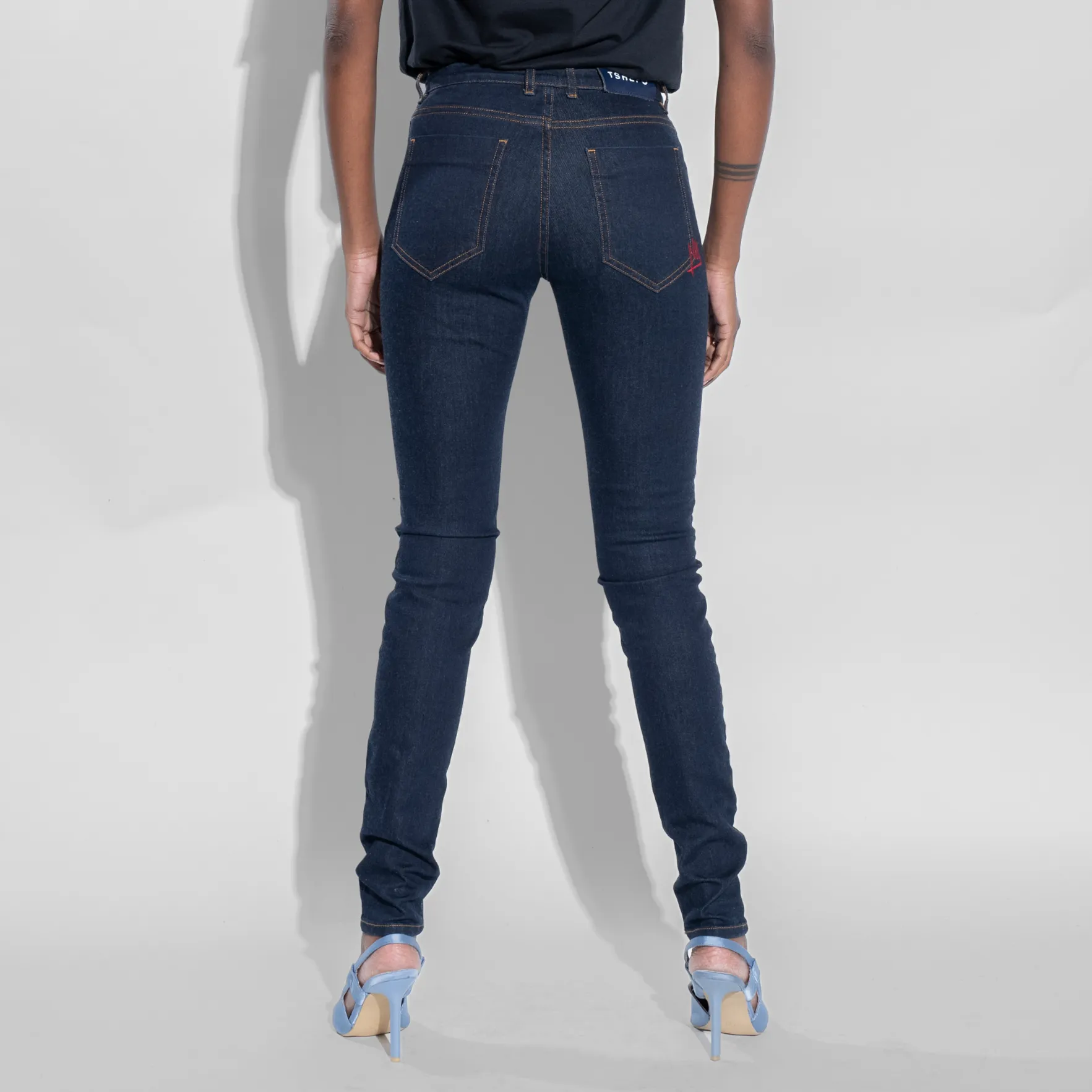 TSHEPO LADIES SKINNY ROYAL MAGRIZA JEANS, INDIGO