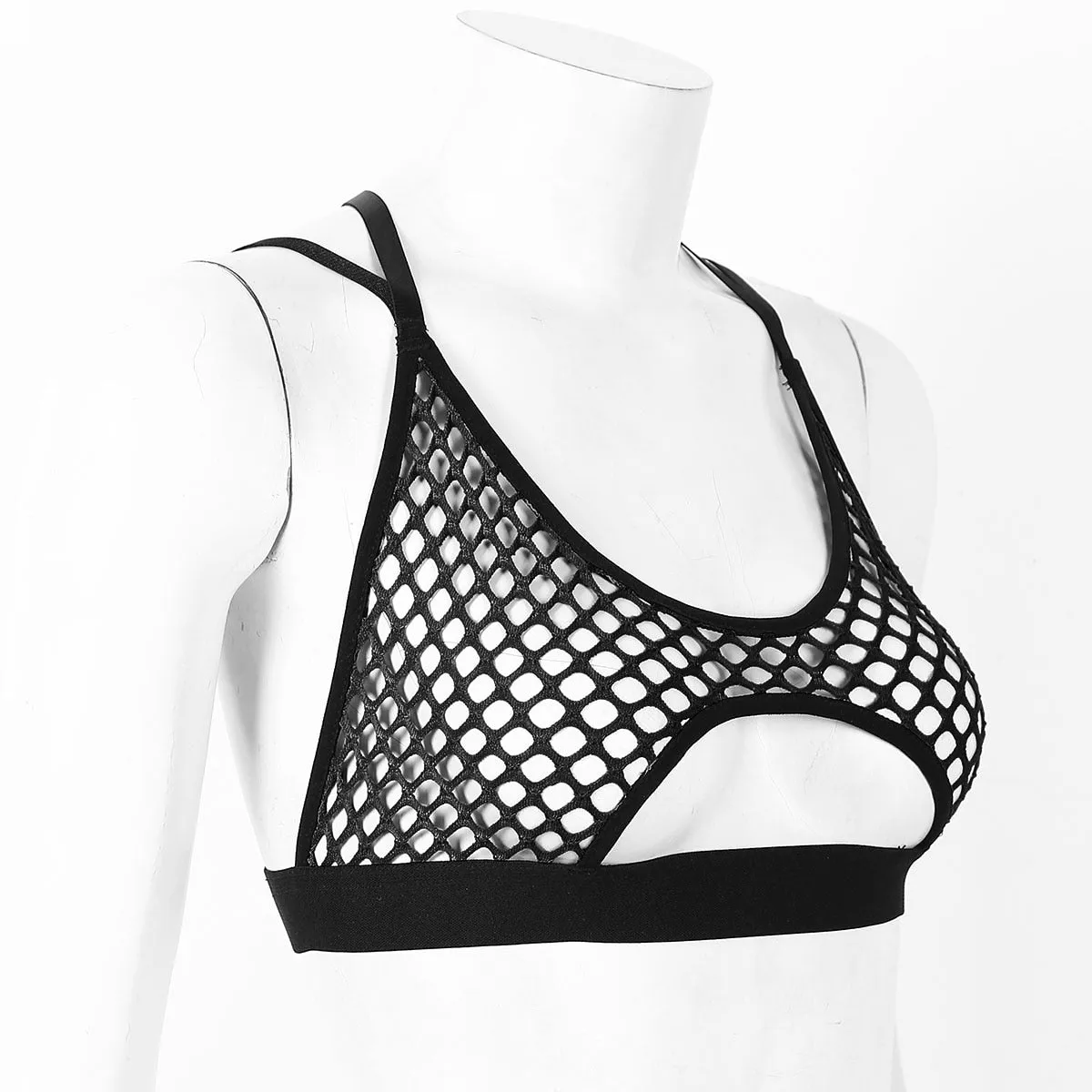 'Unborn' Fishnet Top