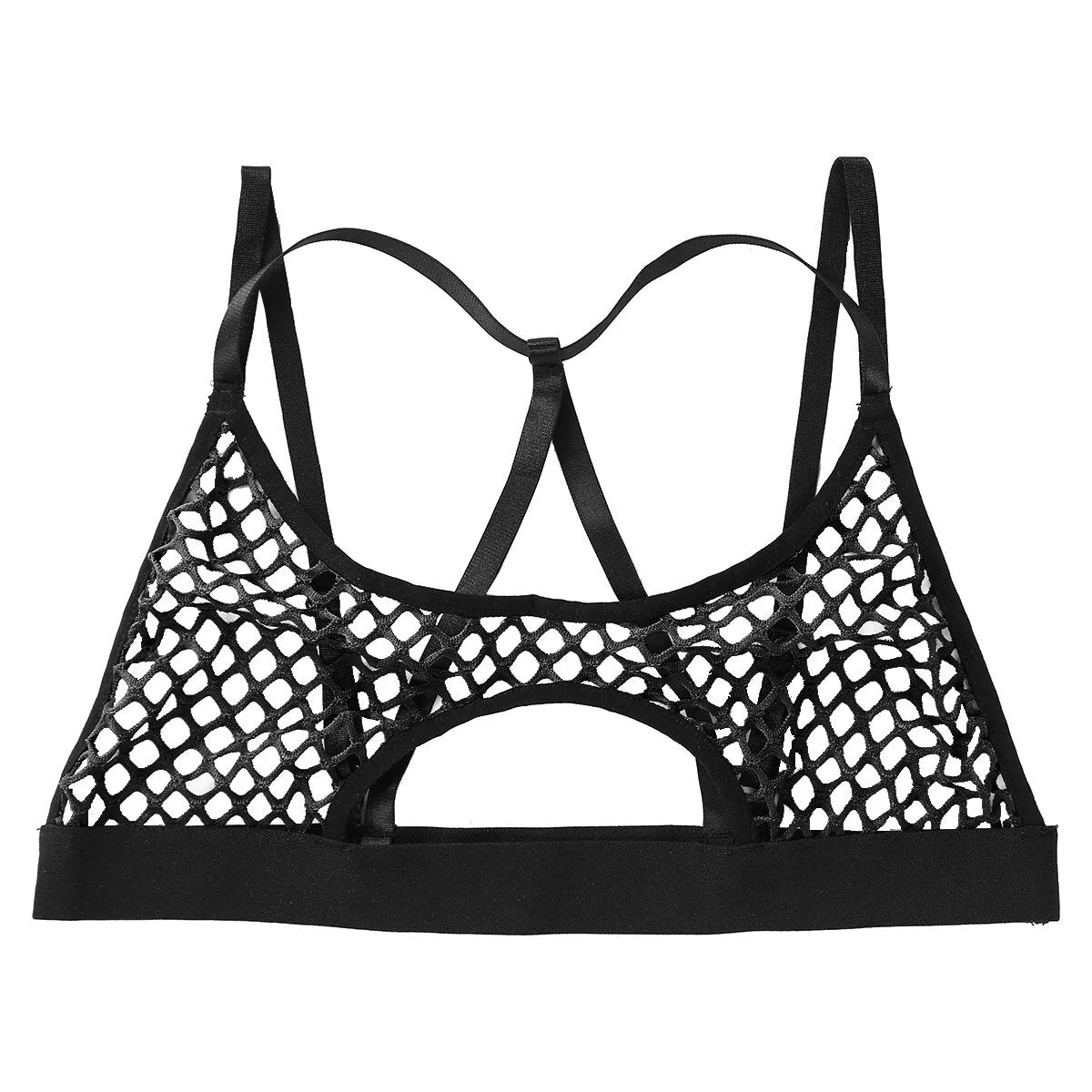 'Unborn' Fishnet Top