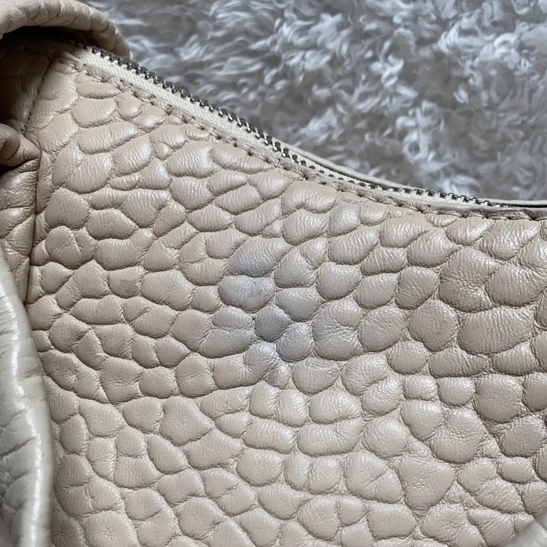 Vince Camuto Convertible Lamb Leather Pleated Tote Bag, Steph, Seashell