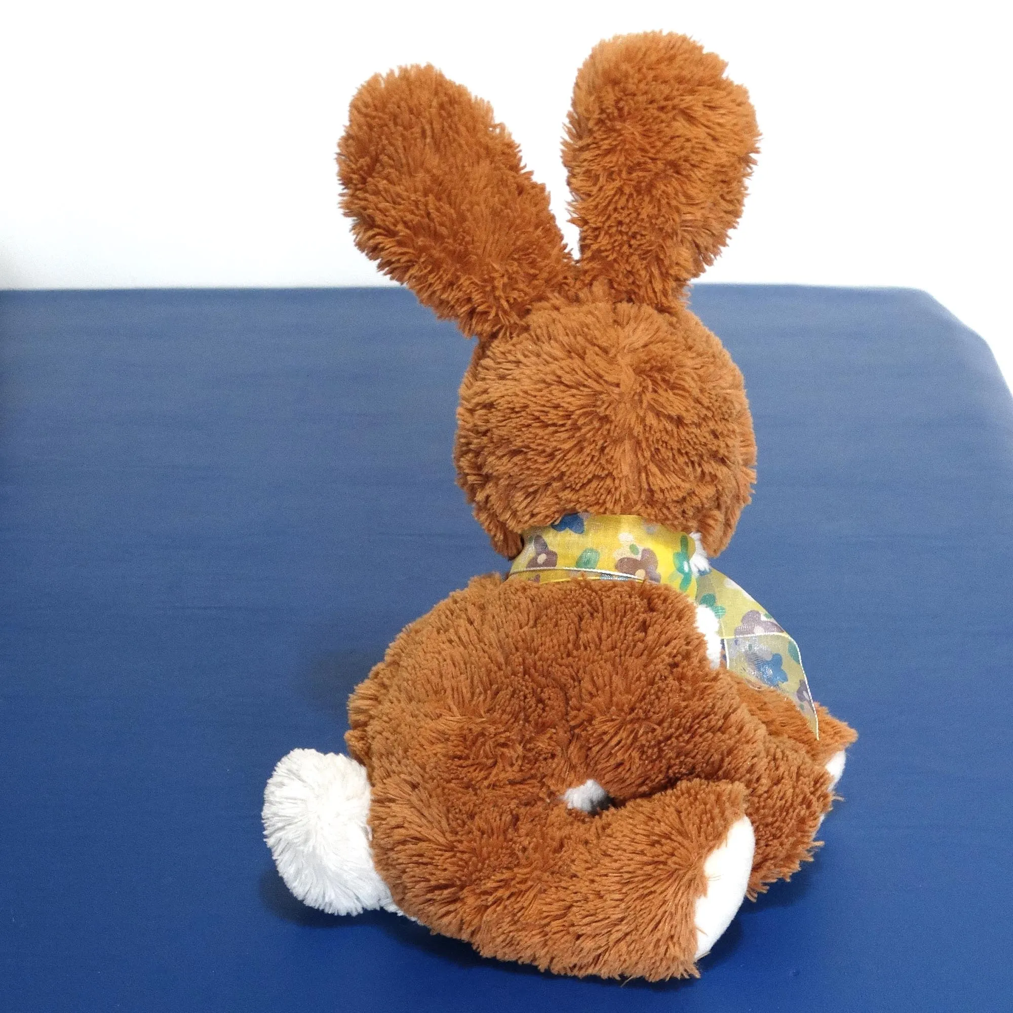 Vintage Hungarian Brown Plush Bunny Rabbit Stuffed Animal